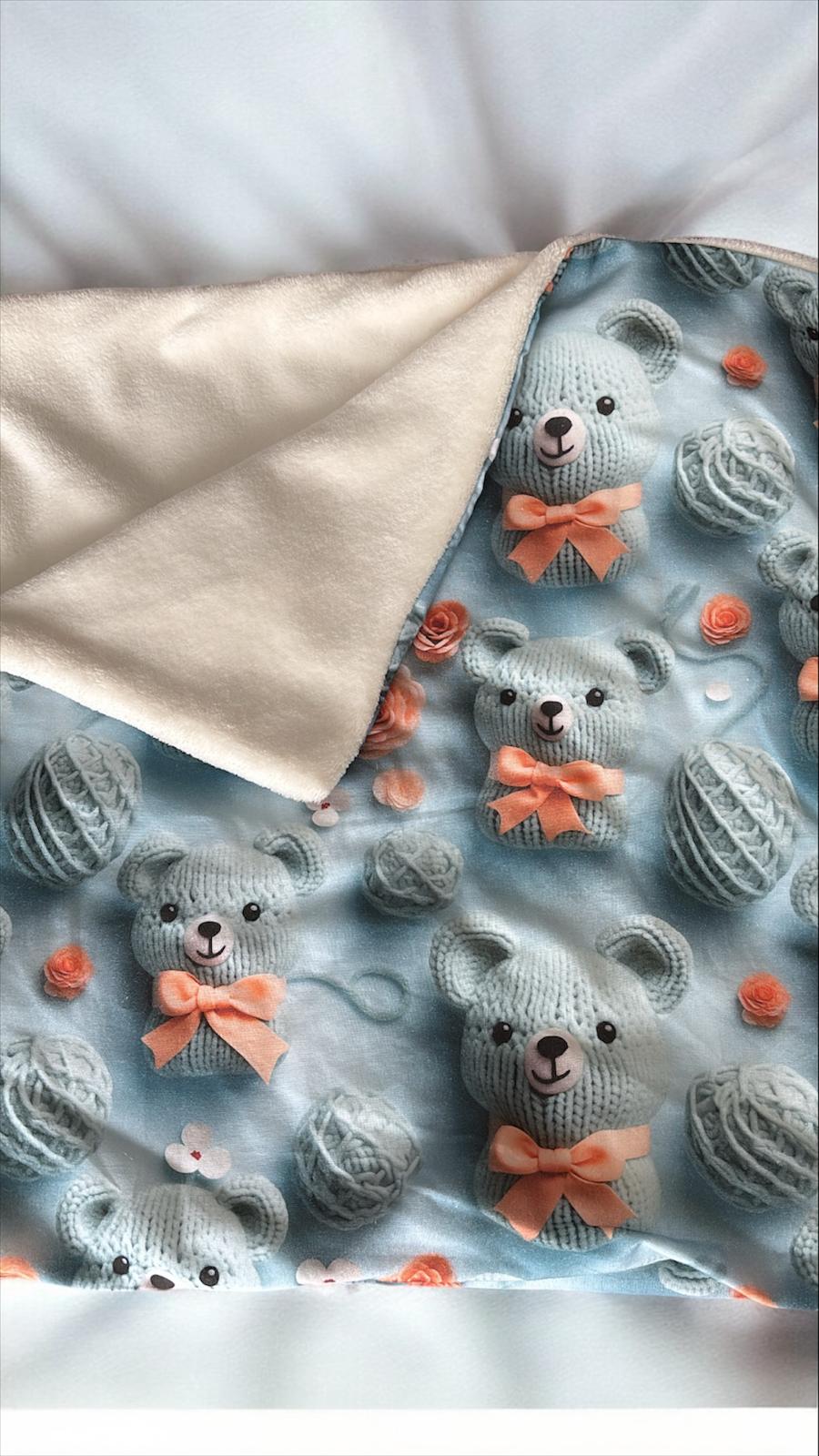 Couverture Beige & Bleu 3D