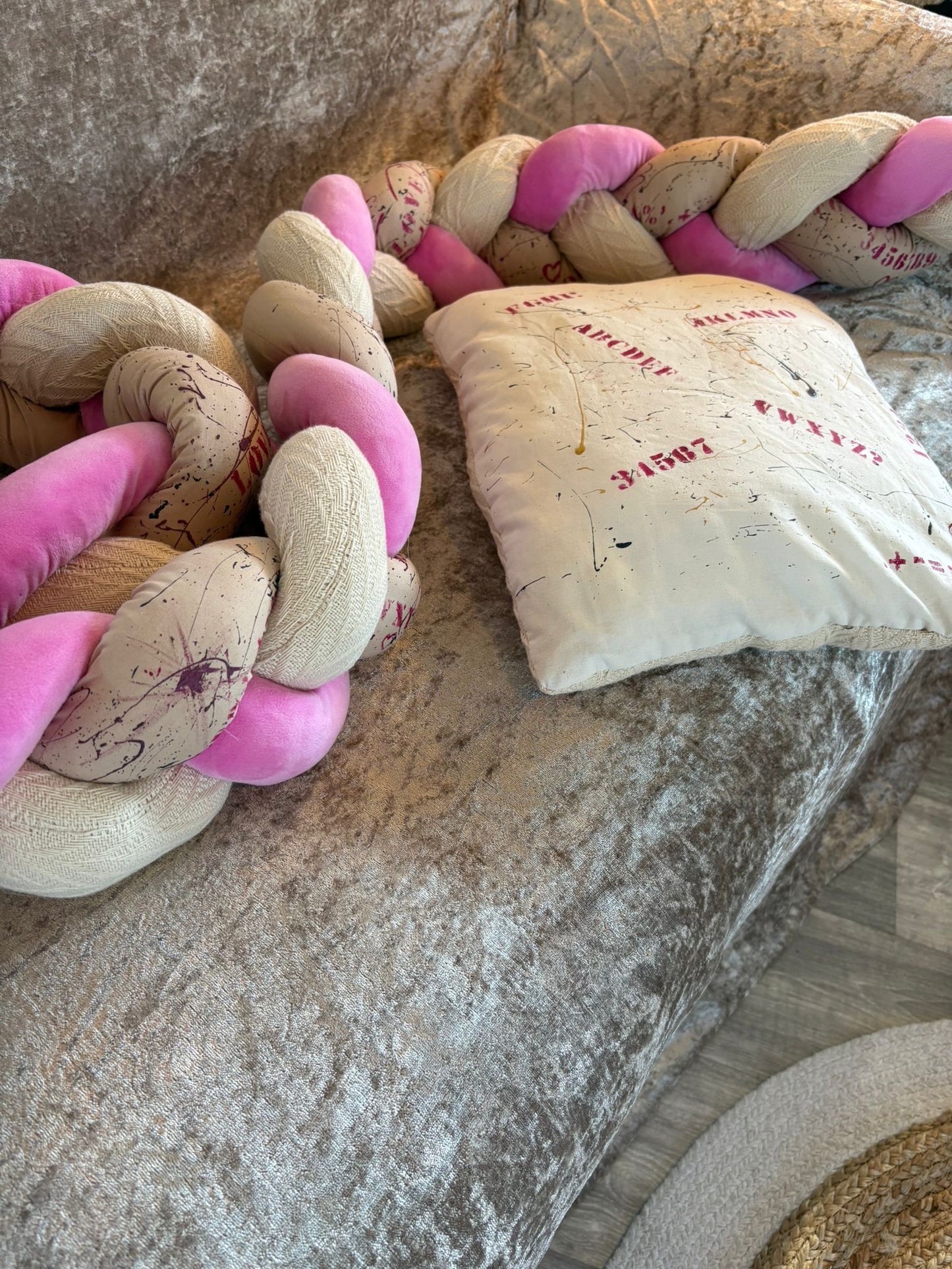 Tresse de Lit & Oreiller x Carmélina