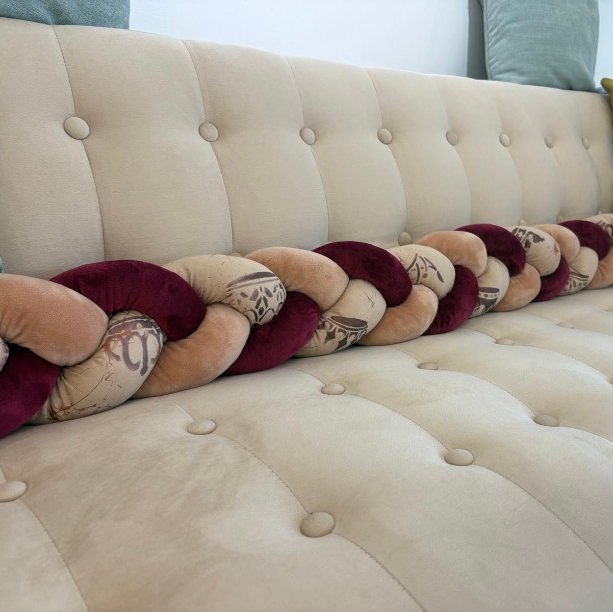 Tresse de Lit & Oreiller x Carmélina