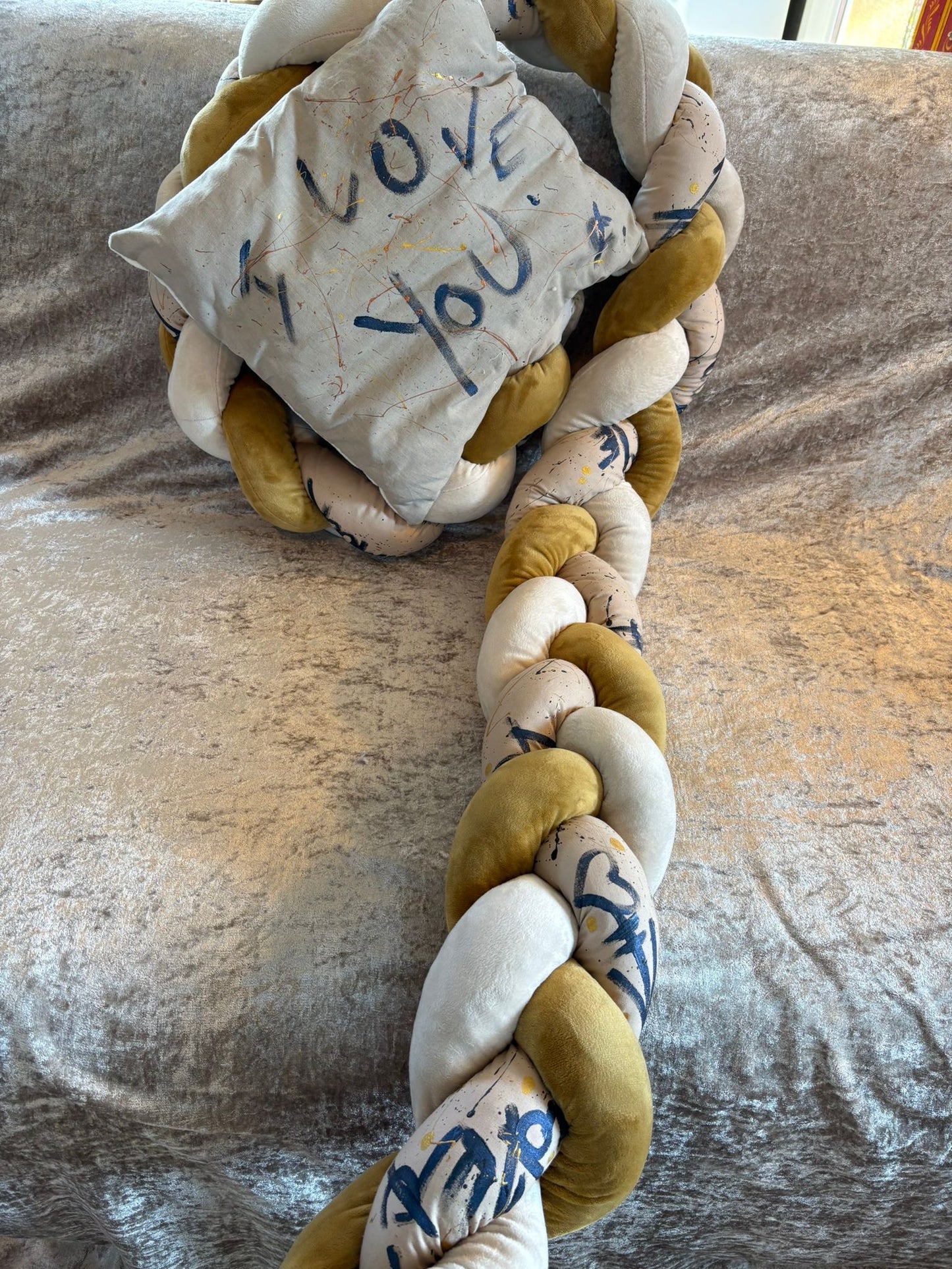 Tresse de Lit & Oreiller x Carmélina