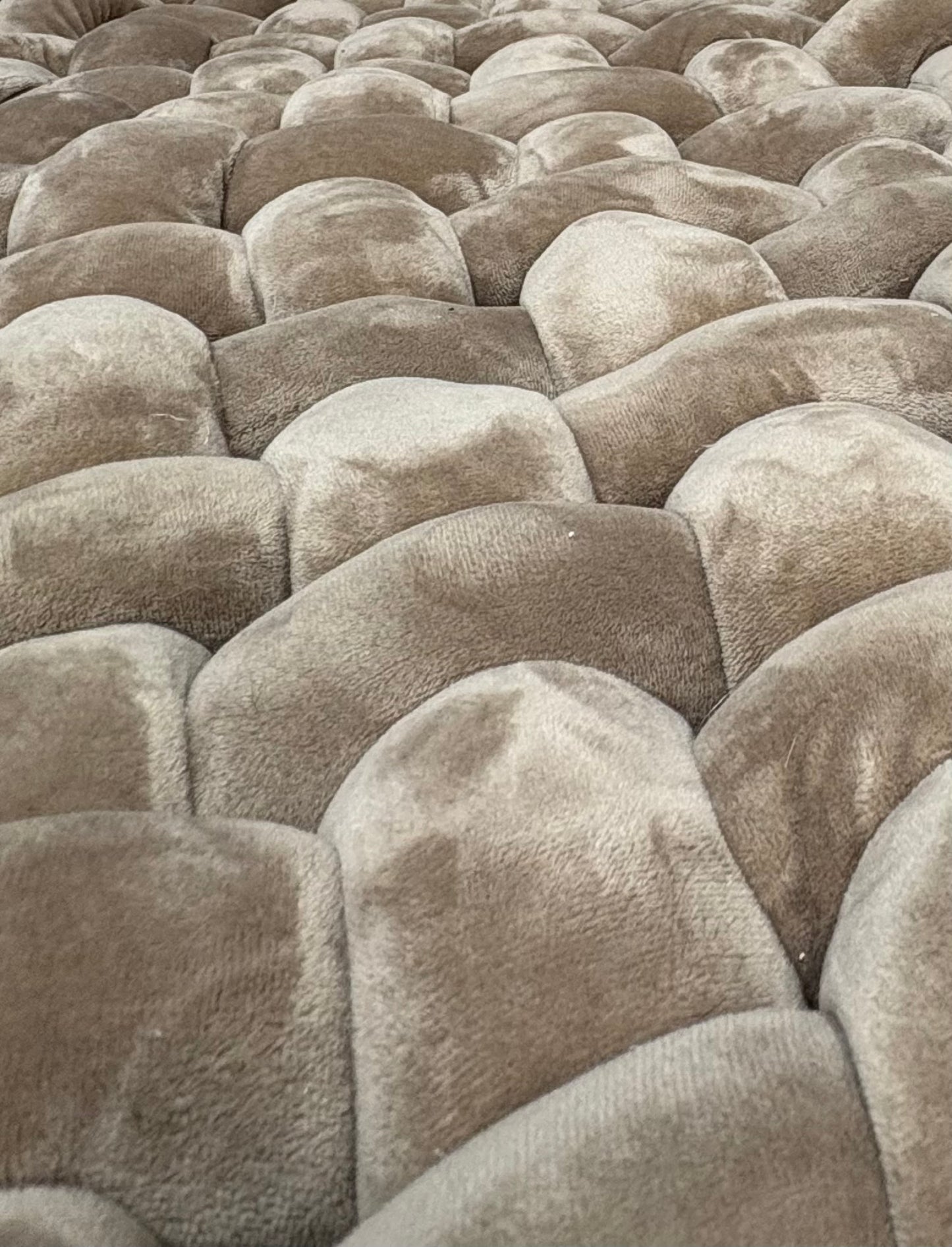 Tapis de Sol Tressé – Minky Marron