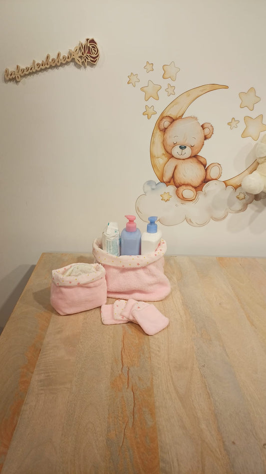 Panier de Rangement Rose