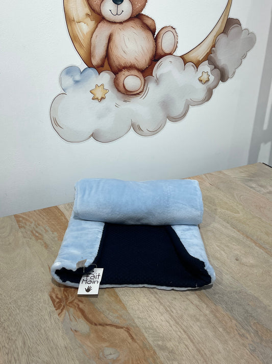 Tapis Nomade Bleu Clair & Bleu Foncé