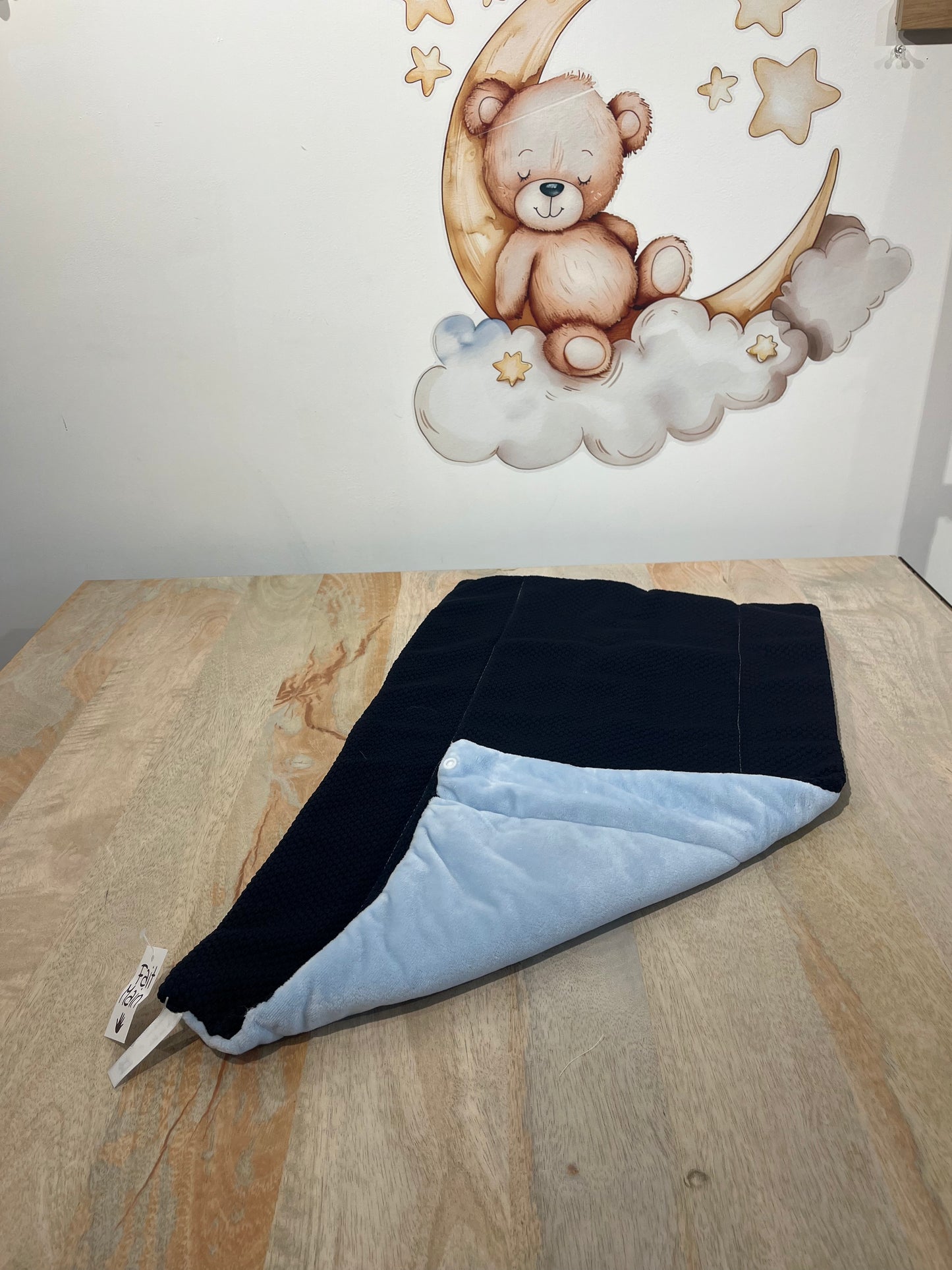 Tapis Nomade Bleu Clair & Bleu Foncé