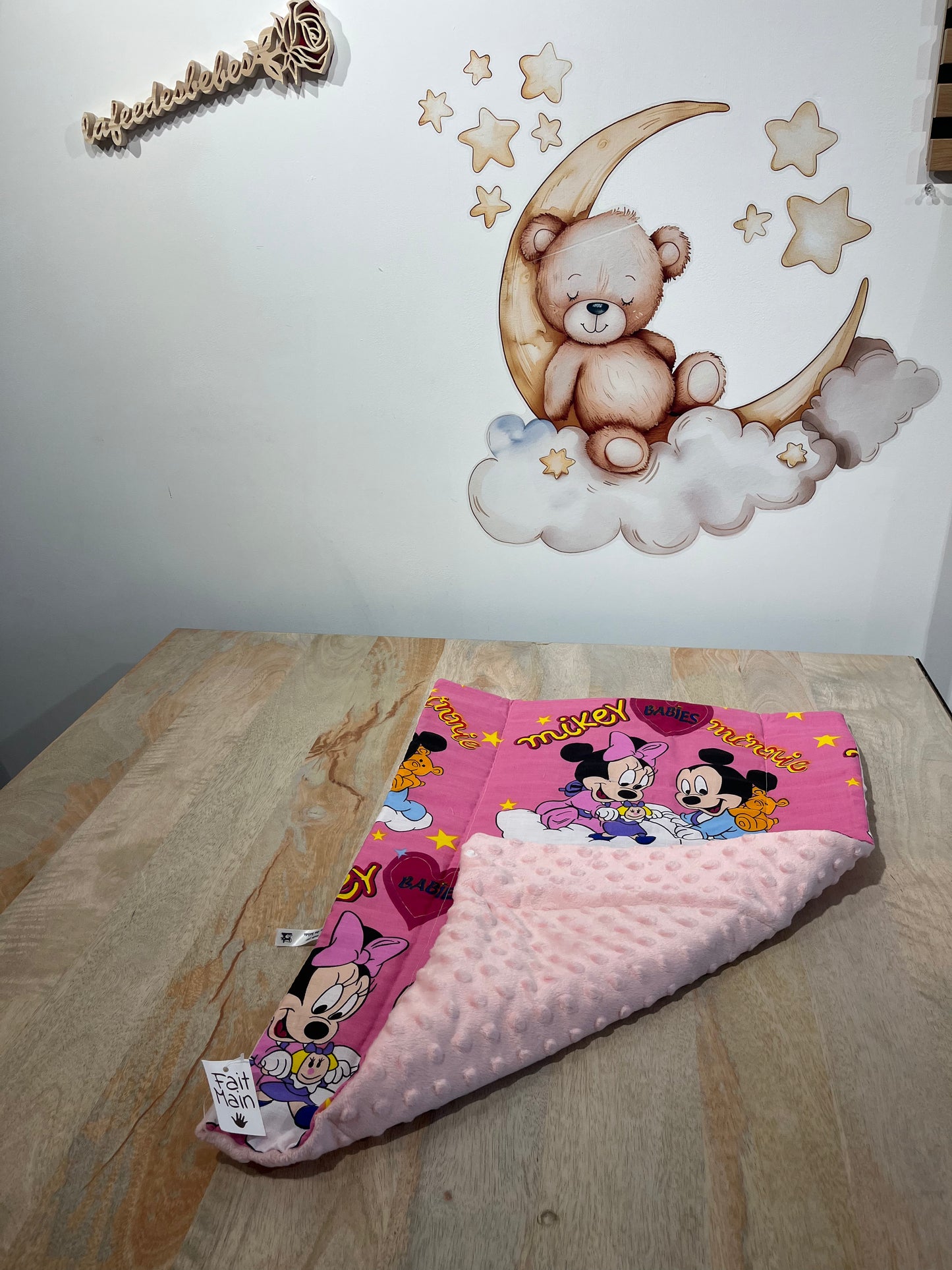 Tapis Nomade Rose & Minnie