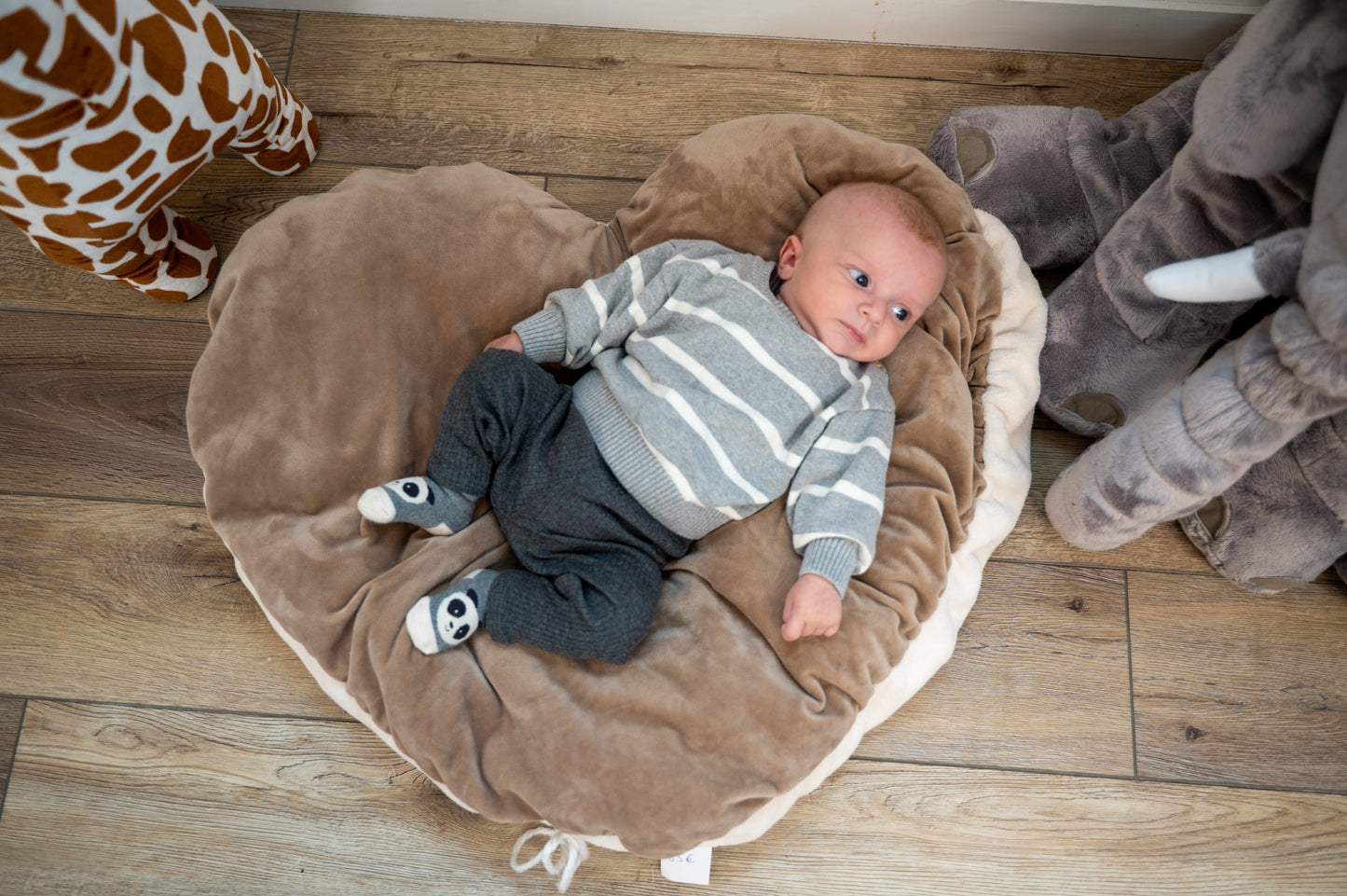 Œuf Cocon Beige & Marron