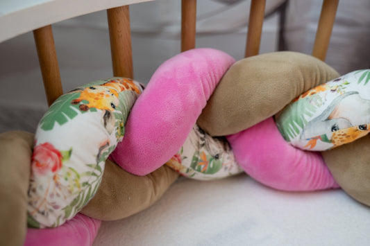 Tresse de Lit 3 Brins Motife Jungle