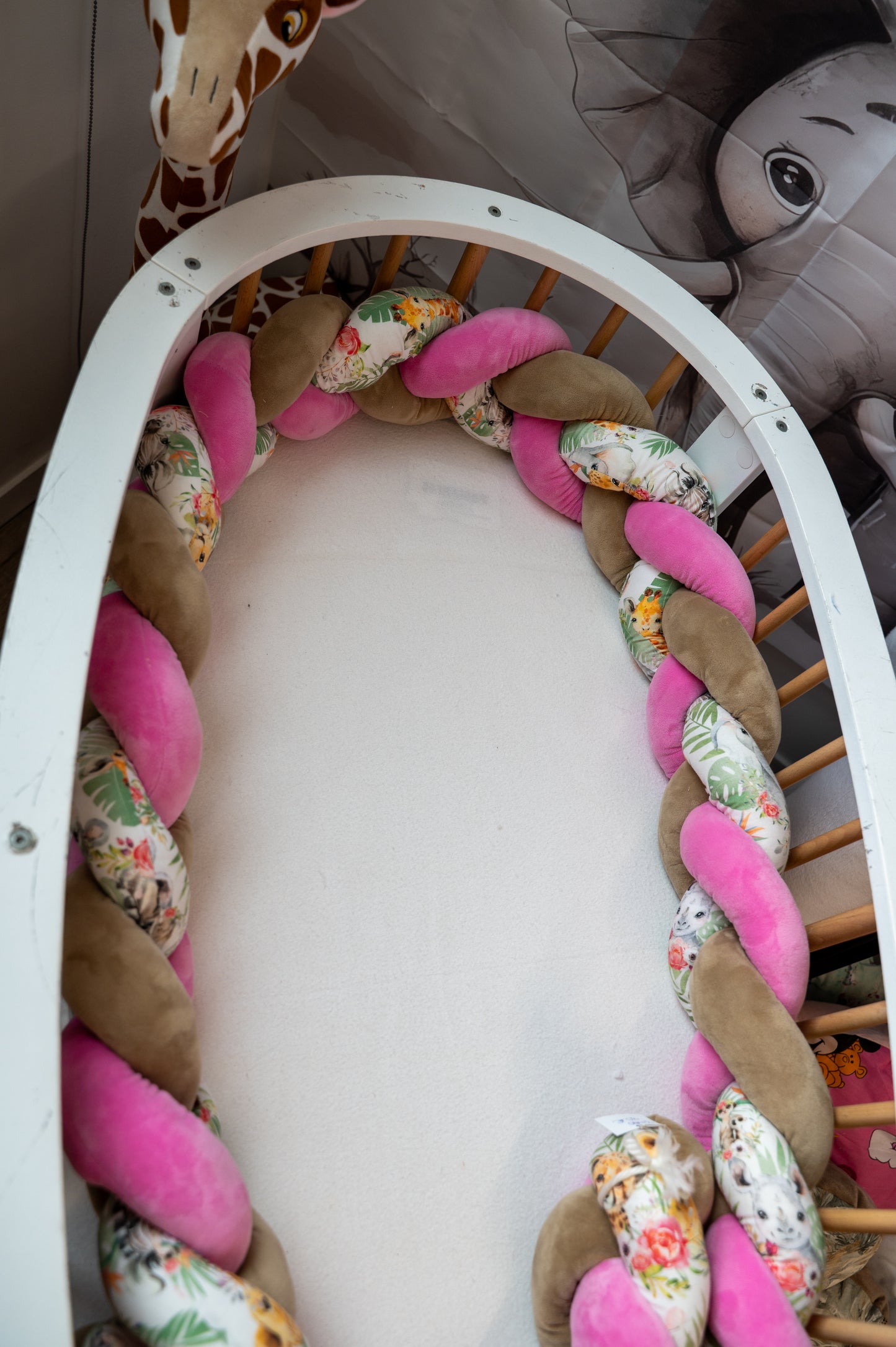 Tresse de Lit 3 Brins Motife Jungle