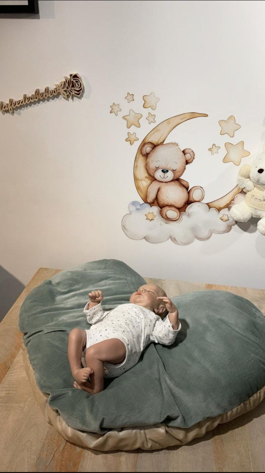 Œuf Cocon en Cœur Champagne & Vert